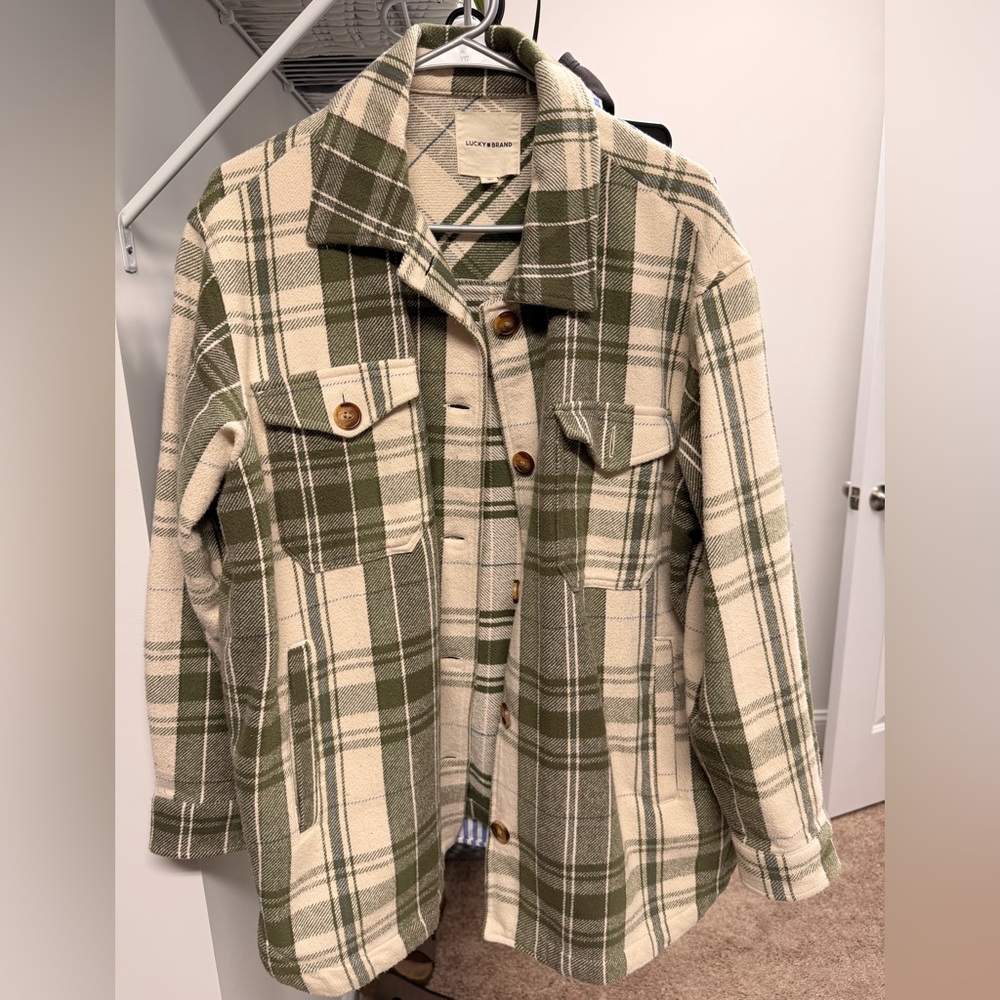Lucky Brand oversized shacket